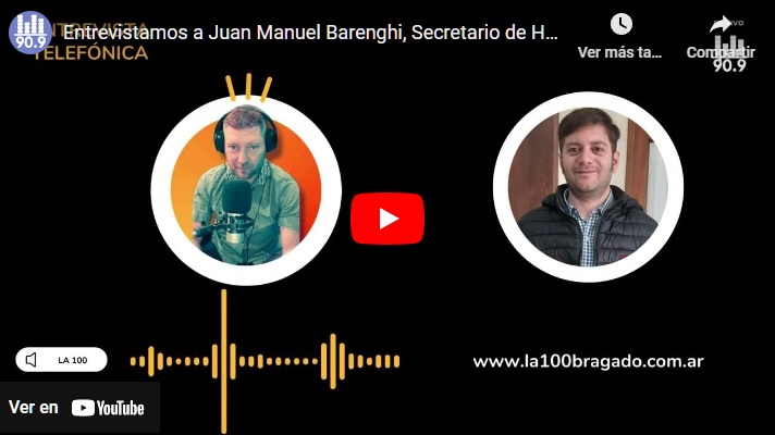 Entrevistamos a Juan Manuel Barenghi, Secretario de Hacienda de la Municipalidad de Bragado.