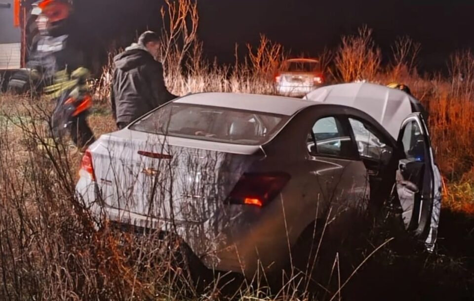 Choque Entre Dos Vehículos en Ruta 5.