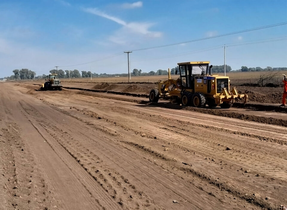 vialidad informó sobre el avance de la autopista en la ruta 5 entre mercedes y suipacha