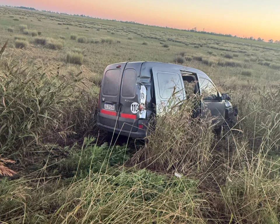 despiste en ruta 5 solo daños materiales